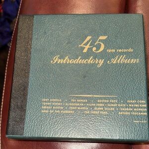 Classic 45 RPM Records Introductory Album - Teal
